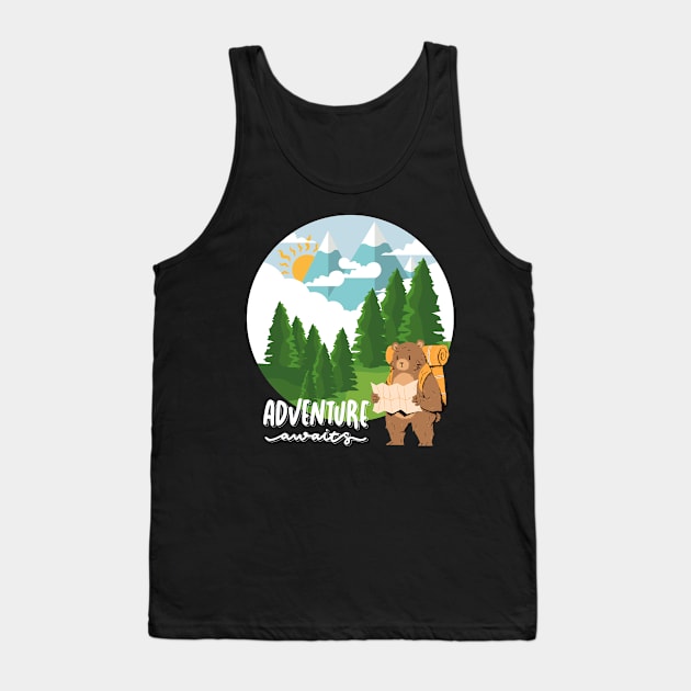 Love wonderlust Adventure Explore the world travel lover summer spring Tank Top by BoogieCreates